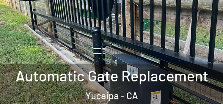 Automatic Gate Replacement Yucaipa - CA